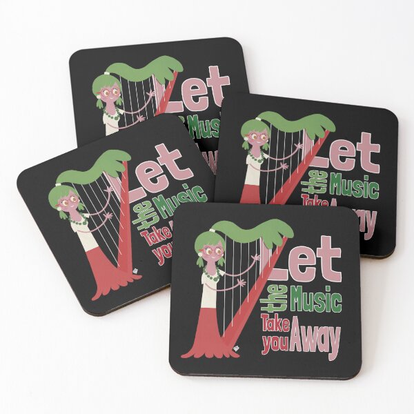 Item preview, HARP: LET THE MUSIC TAKE YOU AWAY designed and sold by sebasvieira.