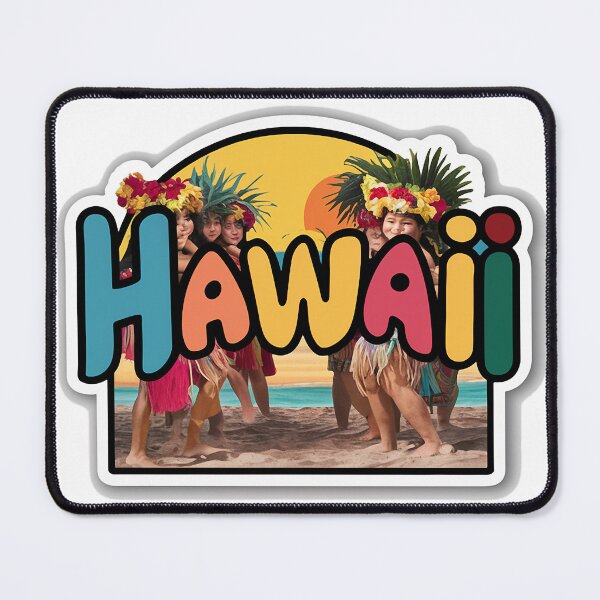 Item preview, Aloha, Hawaii, Vacation, sticker, Tropic beach designed and sold by RedCircleArt.