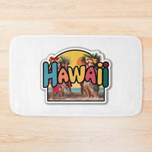 Item preview, Aloha, Hawaii, Vacation, sticker, Tropic beach designed and sold by RedCircleArt.