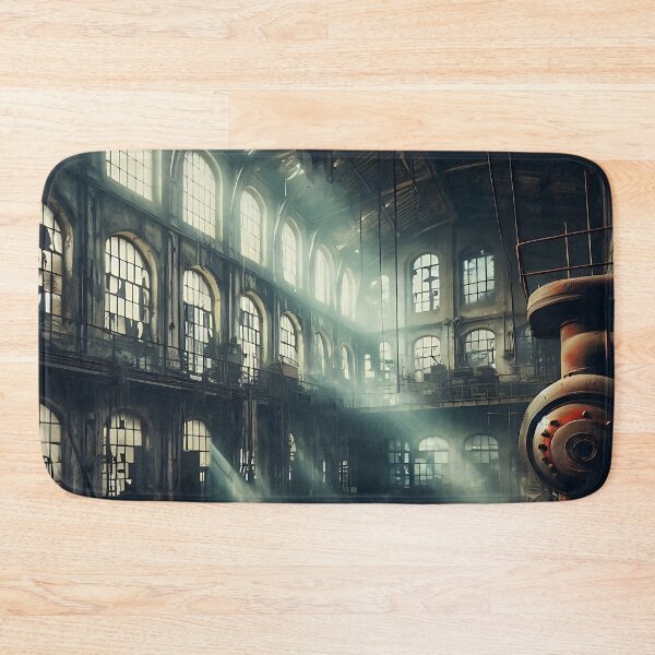 Item preview, an old dilapidated factory hall designed and sold by bernhagen.