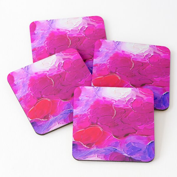 Artikelvorschau, Rosa-lila Fingermalerei entworfen und verkauft von ArtC-Designs by Kathy Higgins.