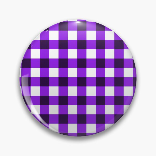 Item preview, Purple and White Gingham designed and sold by Bliss Find And Design.