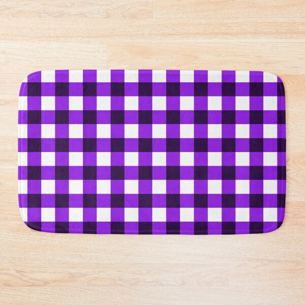 Item preview, Purple and White Gingham designed and sold by Bliss Find And Design.