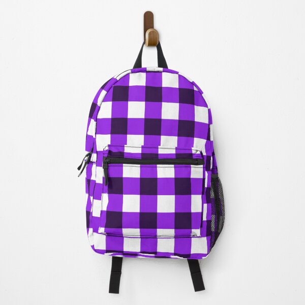 Item preview, Purple and White Gingham designed and sold by Bliss Find And Design.