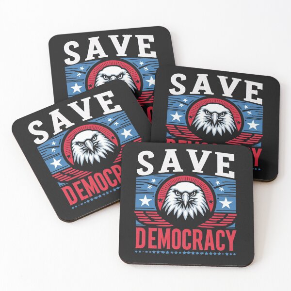 Item preview, Save Democracy  designed and sold by PaulHawkDesigne.