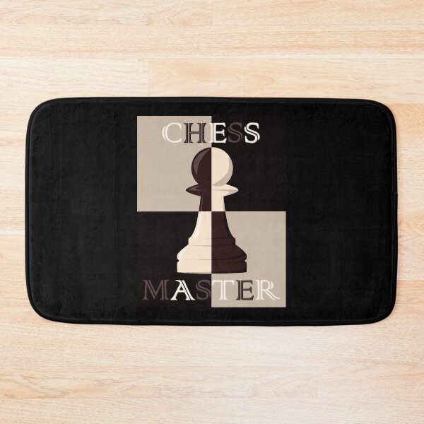 Item preview, Chess master - black and white checkered designed and sold by Warrioll.