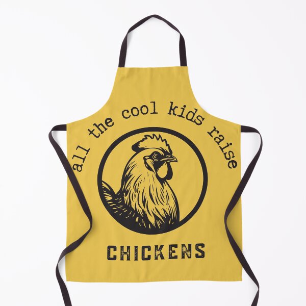 Item preview, All The Cool Kids Raise Chickens black text design designed and sold by MotherOfMany87.
