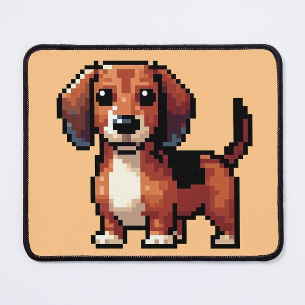 Item preview, Pixelated Dachshund designed and sold by miriam-miranda.