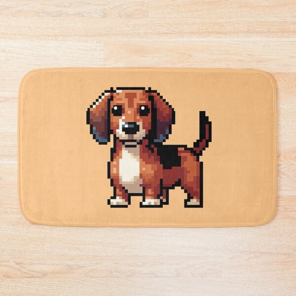 Item preview, Pixelated Dachshund designed and sold by miriam-miranda.