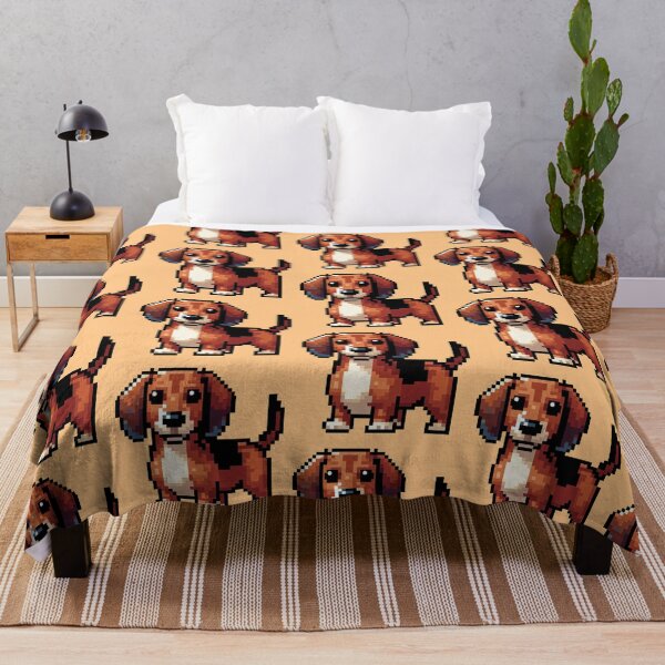 Item preview, Pixelated Dachshund designed and sold by miriam-miranda.