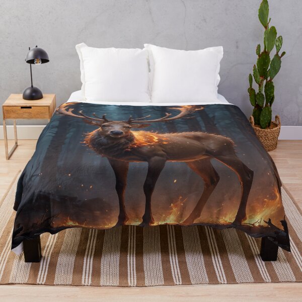 Item preview, Burning Deer designed and sold by CosmixT.