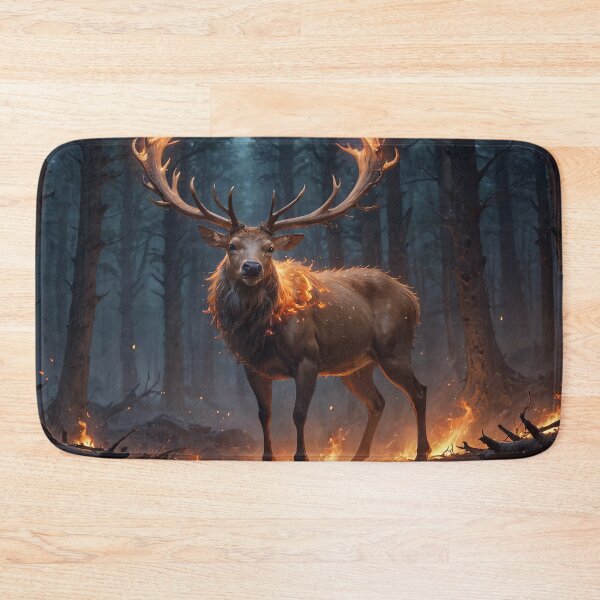 Item preview, Burning Deer designed and sold by CosmixT.