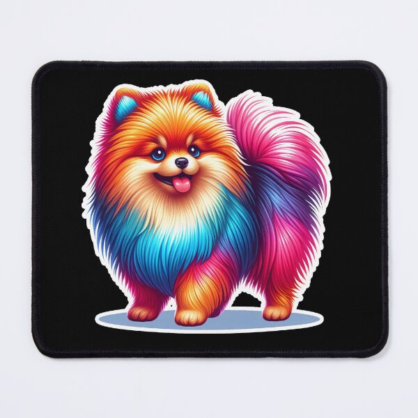 Item preview, Colorful Pomeranian designed and sold by ThisDress.