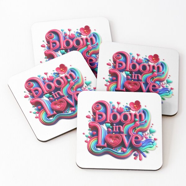 Item preview, Good quote "bloom in love" designed and sold by kankan22.