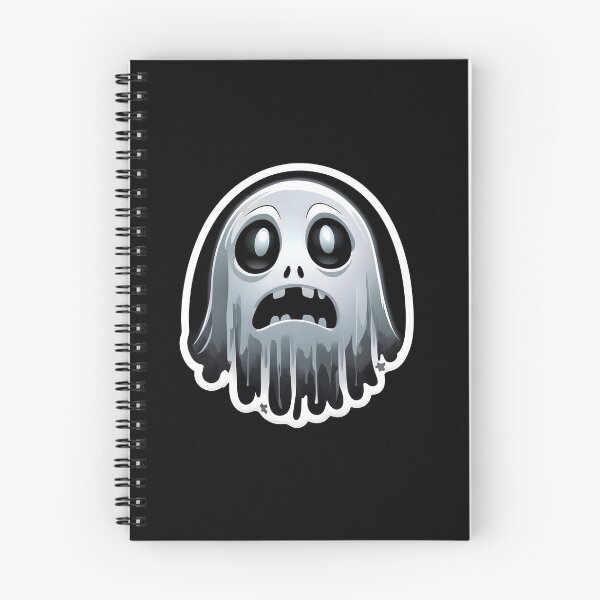 Item preview, Spooky 'Boo' Ghost Sticker – Unique Design with Subtle Humor and Eerie Charm T shirt designed and sold by BrickXSq.