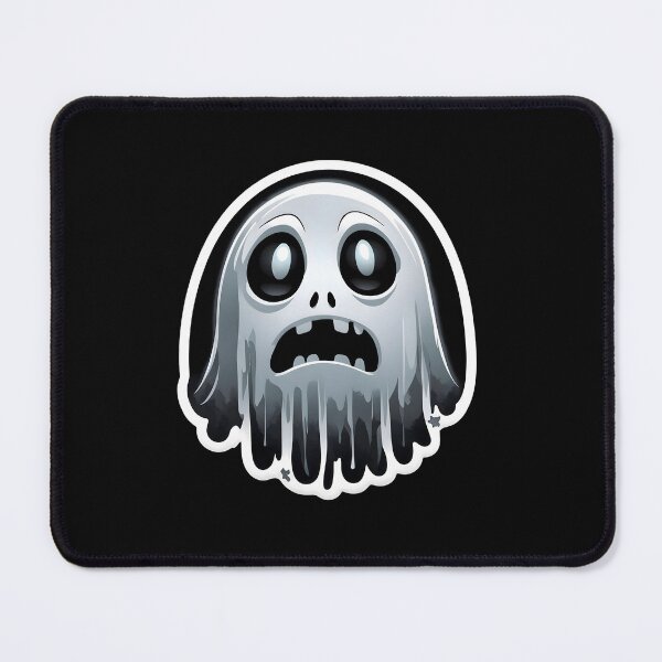 Item preview, Spooky 'Boo' Ghost Sticker – Unique Design with Subtle Humor and Eerie Charm T shirt designed and sold by BrickXSq.