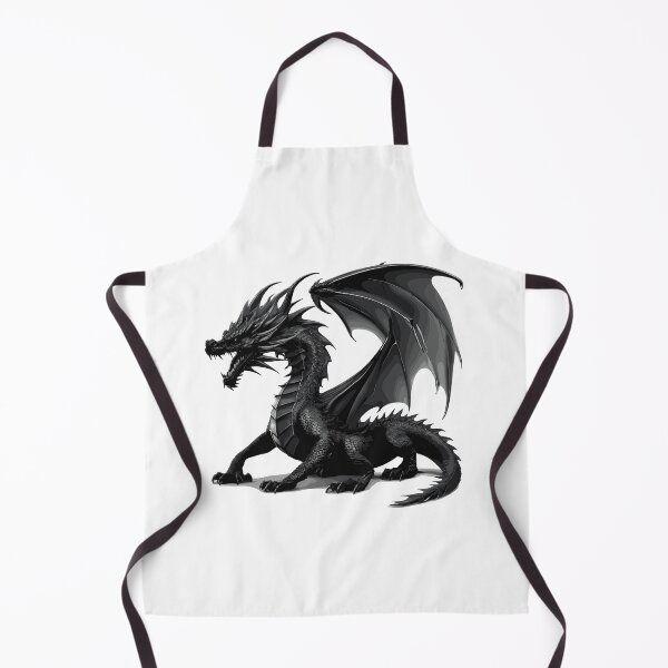 Item preview, Powerful "Mighty Black Dragon" Design - Embrace the Legend designed and sold by InwzaDesign.