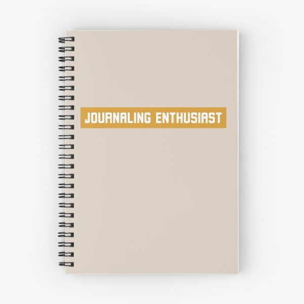 Item preview, Journaling Enthusiast Journaling Lover designed and sold by KLArtzStore.