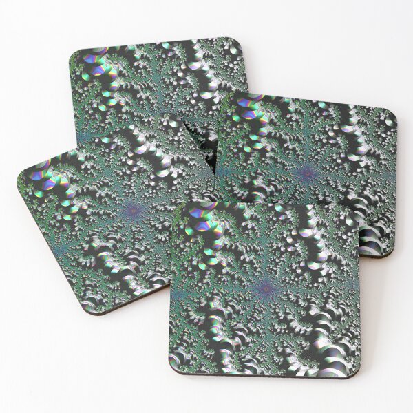 Item preview, Mandelbrot 104 - Towering metallic structures with purple core designed and sold by Draeger0.