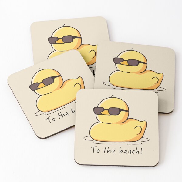 Item preview, Summer Beach Rubber Duck  designed and sold by SeraphineArts.