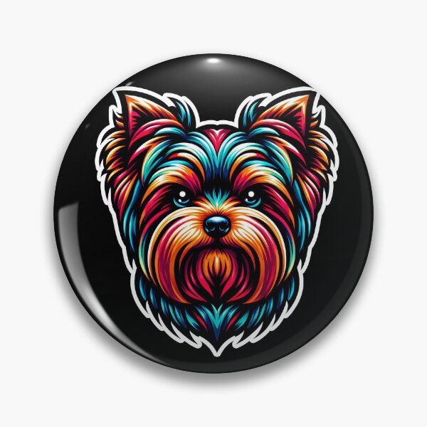 Item preview, Colorful Yorkie designed and sold by ThisDress.