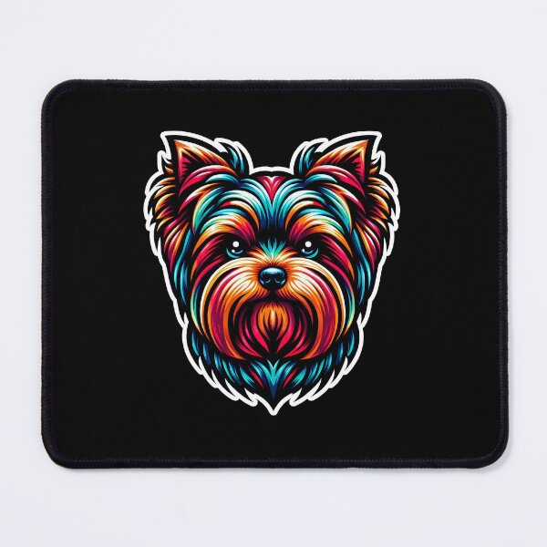 Item preview, Colorful Yorkie designed and sold by ThisDress.