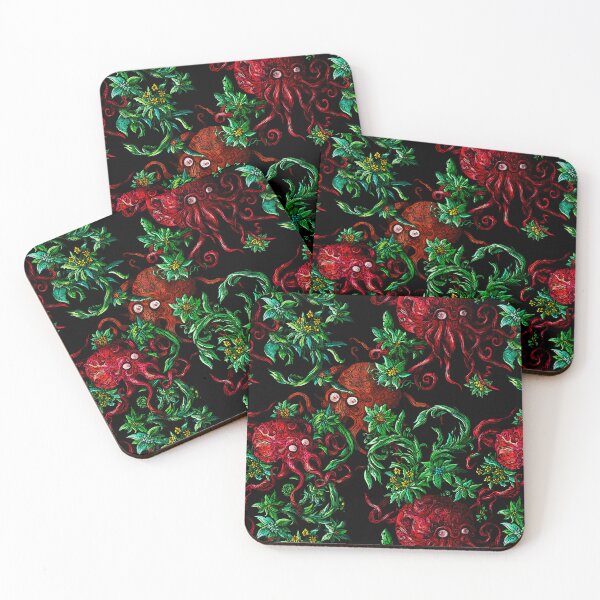 Item preview, Octopus Flowers Hawaii Pattern designed and sold by atelier-vladi.