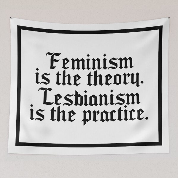 Item preview, Lesbianism = Feminism designed and sold by itsabbeyhere.