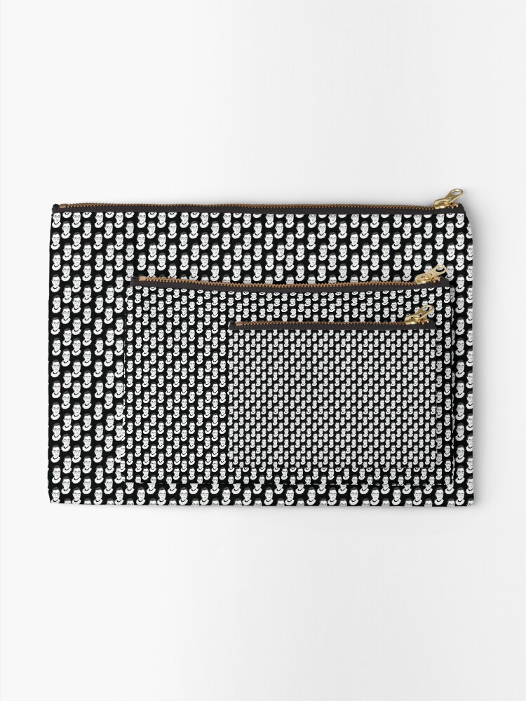 Alternate view of Ruth Bader Ginsburg Black and White Zipper Pouch