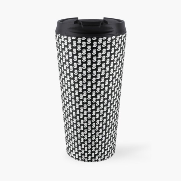 Ruth Bader Ginsburg Black and White Travel Mug