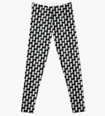 Ruth Bader Ginsburg Black and White Leggings
