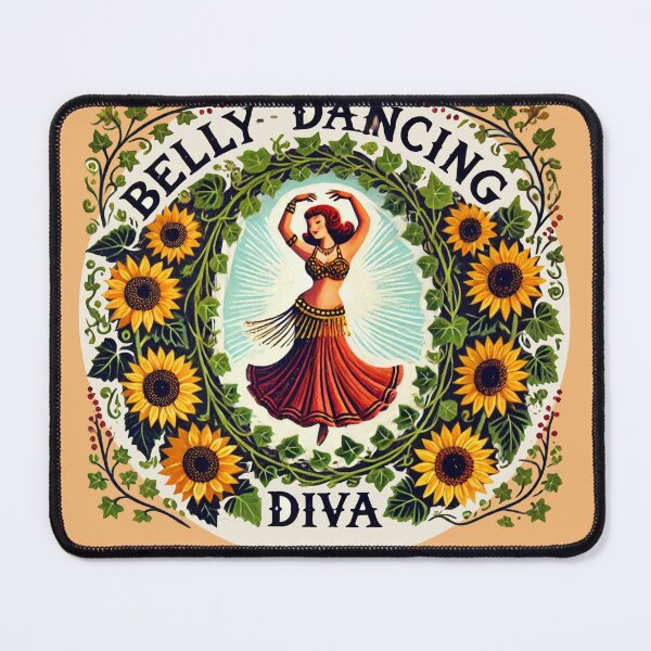 Item preview, Belly Dancing Diva designed and sold by FrictionMaxxing.