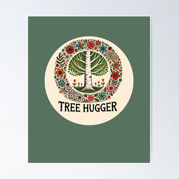 Item preview, Tree Hugger designed and sold by FrictionMaxxing.