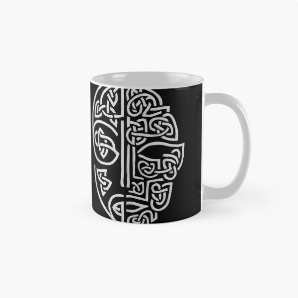 Item preview, The Face of the Ancient Celt. Abstract Celtic Design designed and sold by CELTIC-DESIGNS.