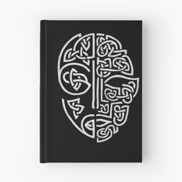 Item preview, The Face of the Ancient Celt. Abstract Celtic Design designed and sold by CELTIC-DESIGNS.