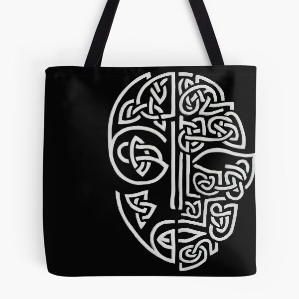 Item preview, The Face of the Ancient Celt. Abstract Celtic Design designed and sold by CELTIC-DESIGNS.