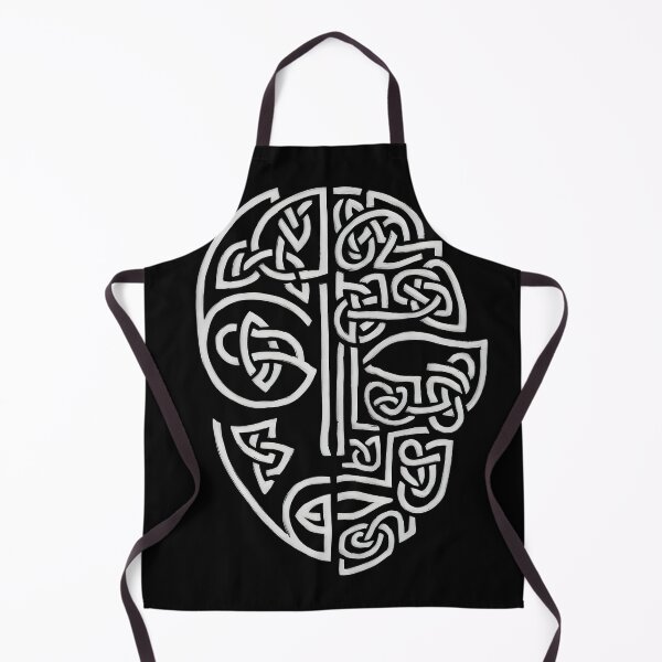 Item preview, The Face of the Ancient Celt. Abstract Celtic Design designed and sold by CELTIC-DESIGNS.