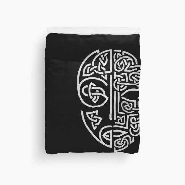 Item preview, The Face of the Ancient Celt. Abstract Celtic Design designed and sold by CELTIC-DESIGNS.