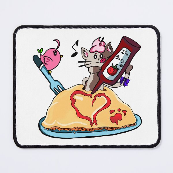 Item preview, Omurice and Funny Cat  designed and sold by kimmacus.
