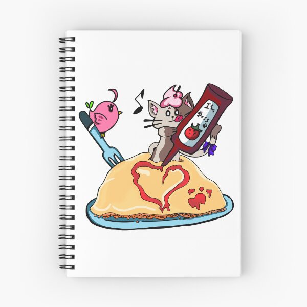 Item preview, Omurice and Funny Cat  designed and sold by kimmacus.