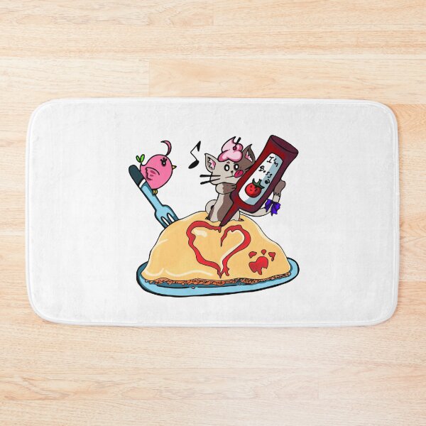 Item preview, Omurice and Funny Cat  designed and sold by kimmacus.