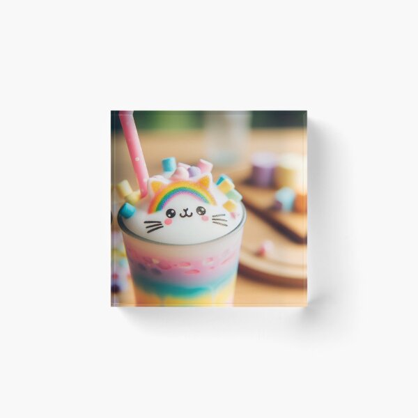 Item preview, Layered Cat Drink Delight designed and sold by Sadia  Jannat.