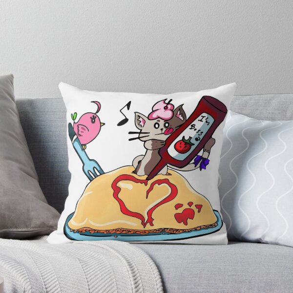 Item preview, Omurice and Funny Cat  designed and sold by kimmacus.