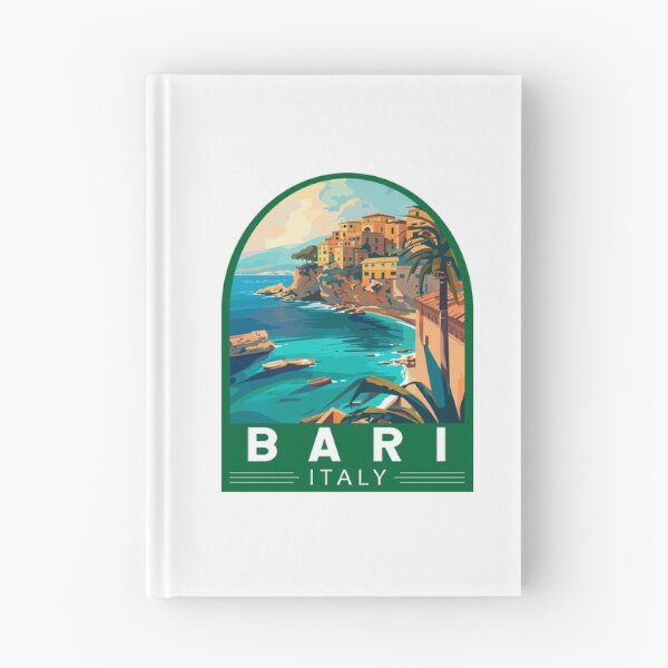 Item preview, Bari Italy Travel Art Emblem designed and sold by KrisSidDesigns.