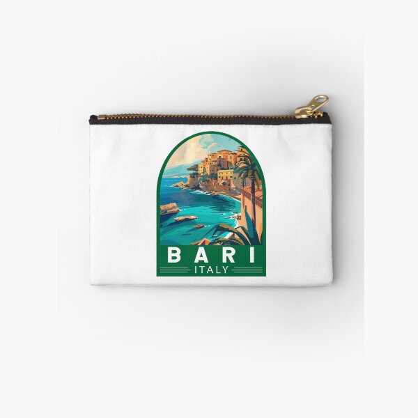 Item preview, Bari Italy Travel Art Emblem designed and sold by KrisSidDesigns.