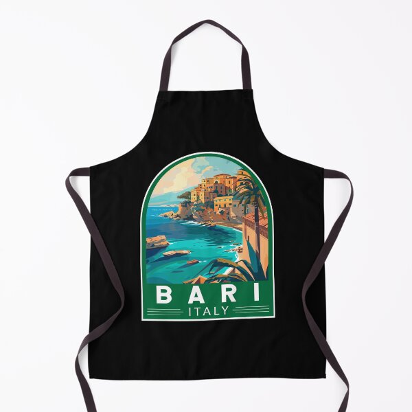 Item preview, Bari Italy Travel Art Emblem designed and sold by KrisSidDesigns.