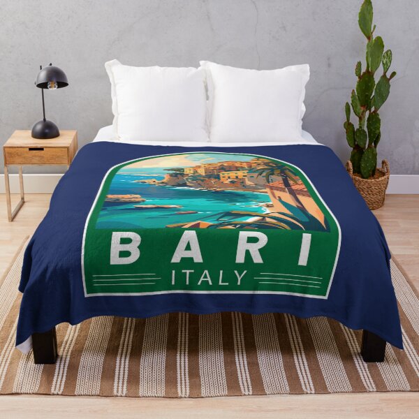 Item preview, Bari Italy Travel Art Emblem designed and sold by KrisSidDesigns.