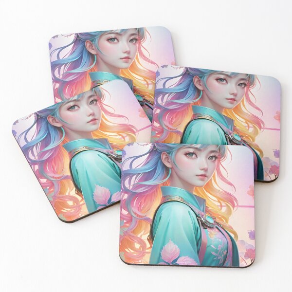 Item preview, A Young Woman with Softly Lit Foliage designed and sold by masabo.