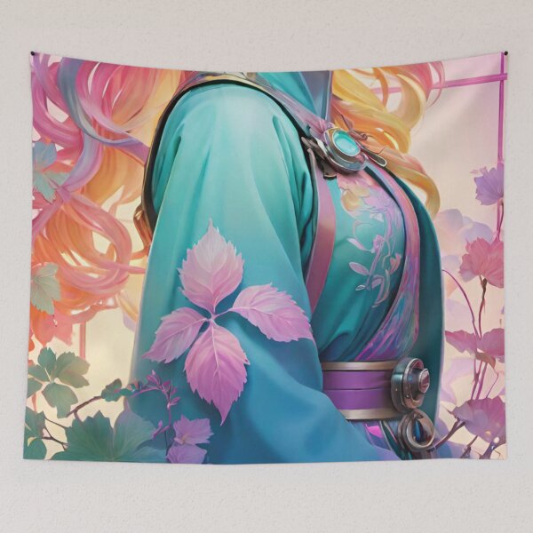 Item preview, A Young Woman with Softly Lit Foliage designed and sold by masabo.