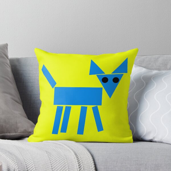 Item preview, Basic Blue Geometric Dog designed and sold by Karen Simon.